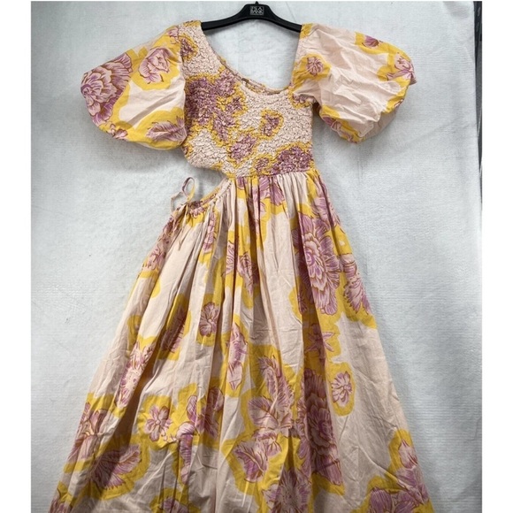 NWOT Free People Karina Midi Dress Size Medium - Picture 6 of 14